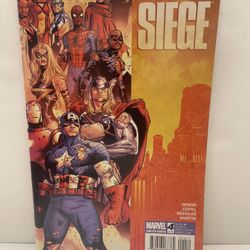 Siege #4 (2010 series Marvel) 40-page finale issue! VF 8.0