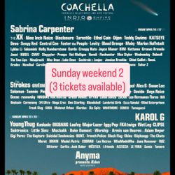 Weekend 2 Coachella 