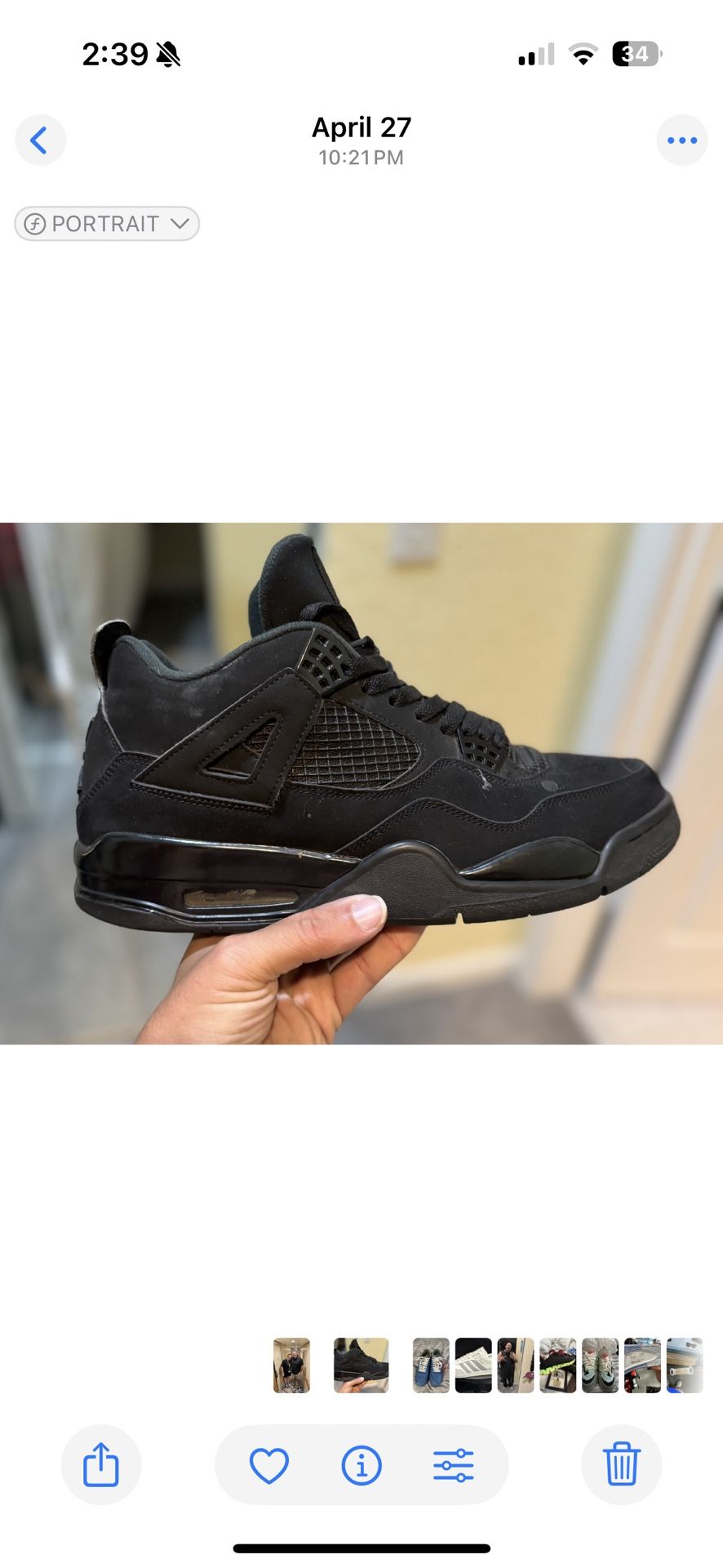 Jordan 4 Black Cat