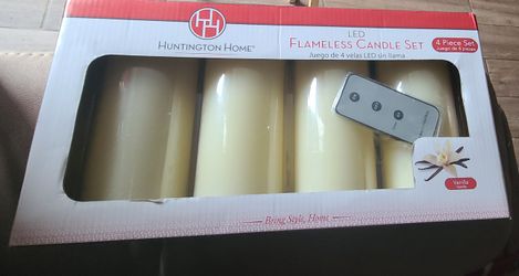 Led Flamesless Candle Set
