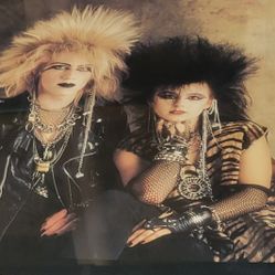 OG 1980's Nancy Shanoff Pro-framed "PUNK" Poster