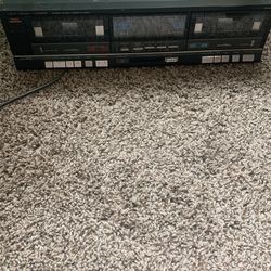 Vintage Fisher Stereo Double Cassette deck