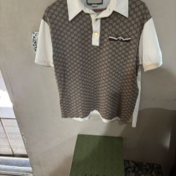 Gucci Jumbo GG Printed Polo Shirt