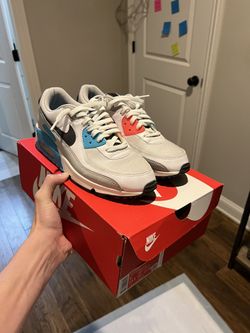Size 9 Air Max 90 Chlorine Blue