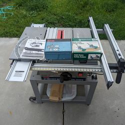 Ryobi BT3000 10" Table Saw + Accessories