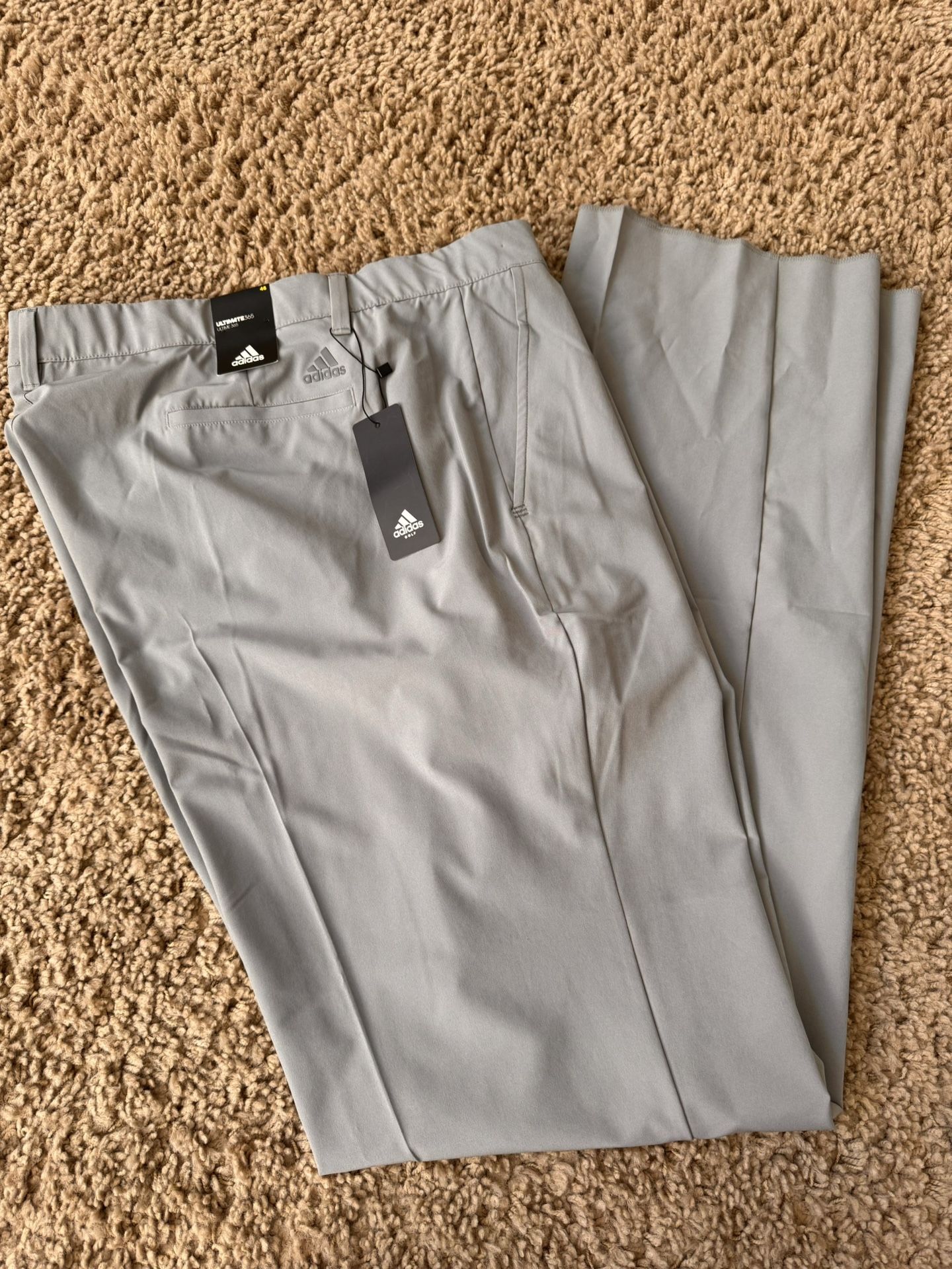 Adidas Pants Mens Sz 46 Grey BNWT!