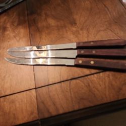 3 Piece Stainless Steel Knife Set