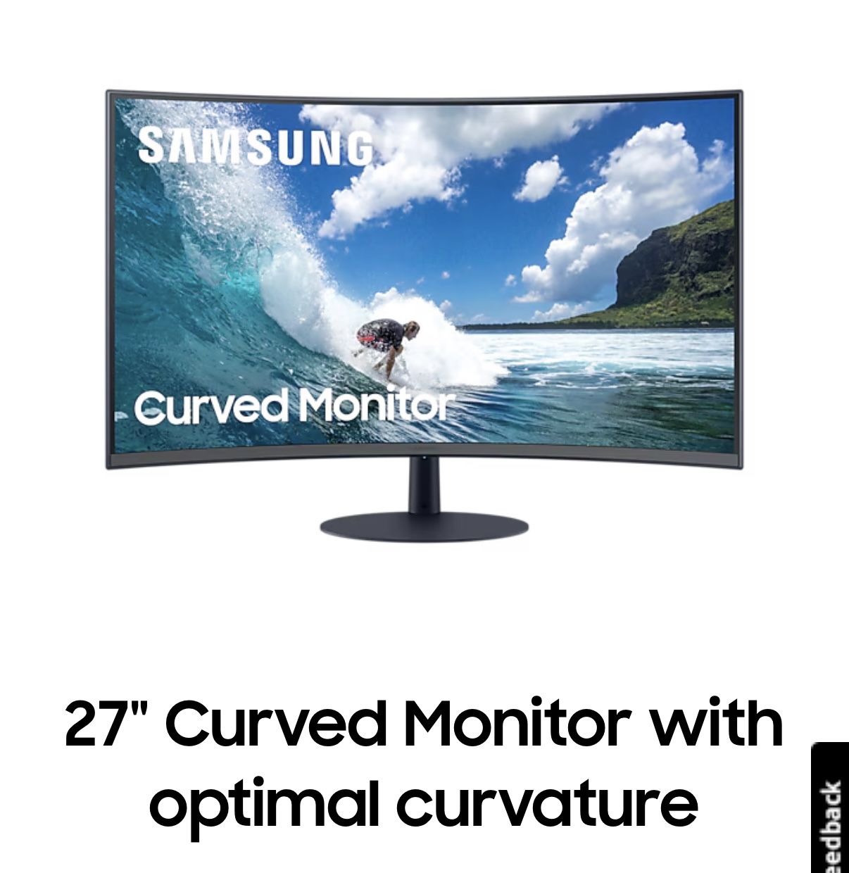 Samsung Curved Monitor