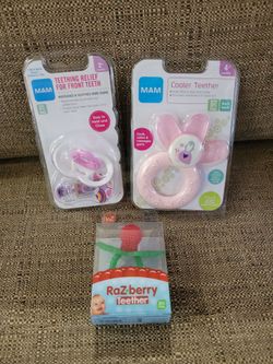 Teether toys, NIB