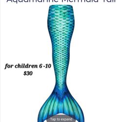 children’s mermaid tail