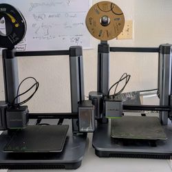 2 Ankermake M5 Printers With 1 enclosure and Extras
