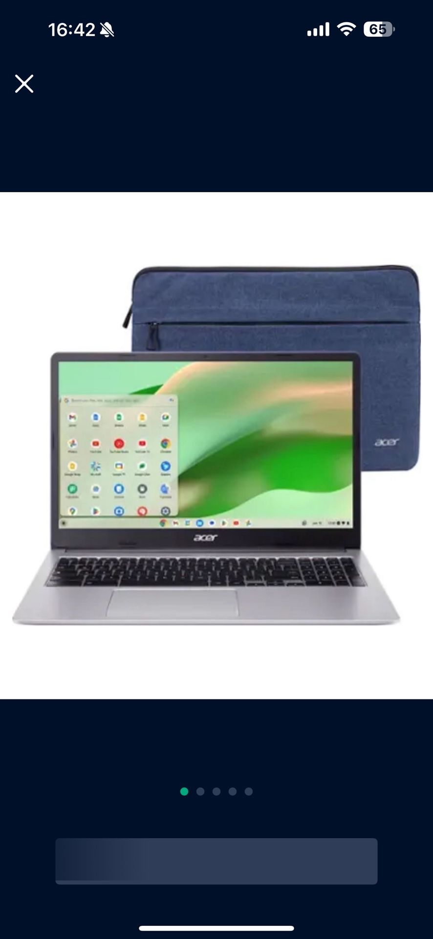 Acer - Chromebook 315 15.6