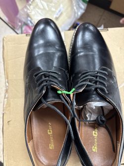 Men black shoes size 11