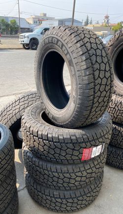 17” 4 new tires all terrain 265/65R17