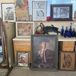🪑🎨 Vintage Furniture & Art – Virtual Garage Sale 🎨🪑