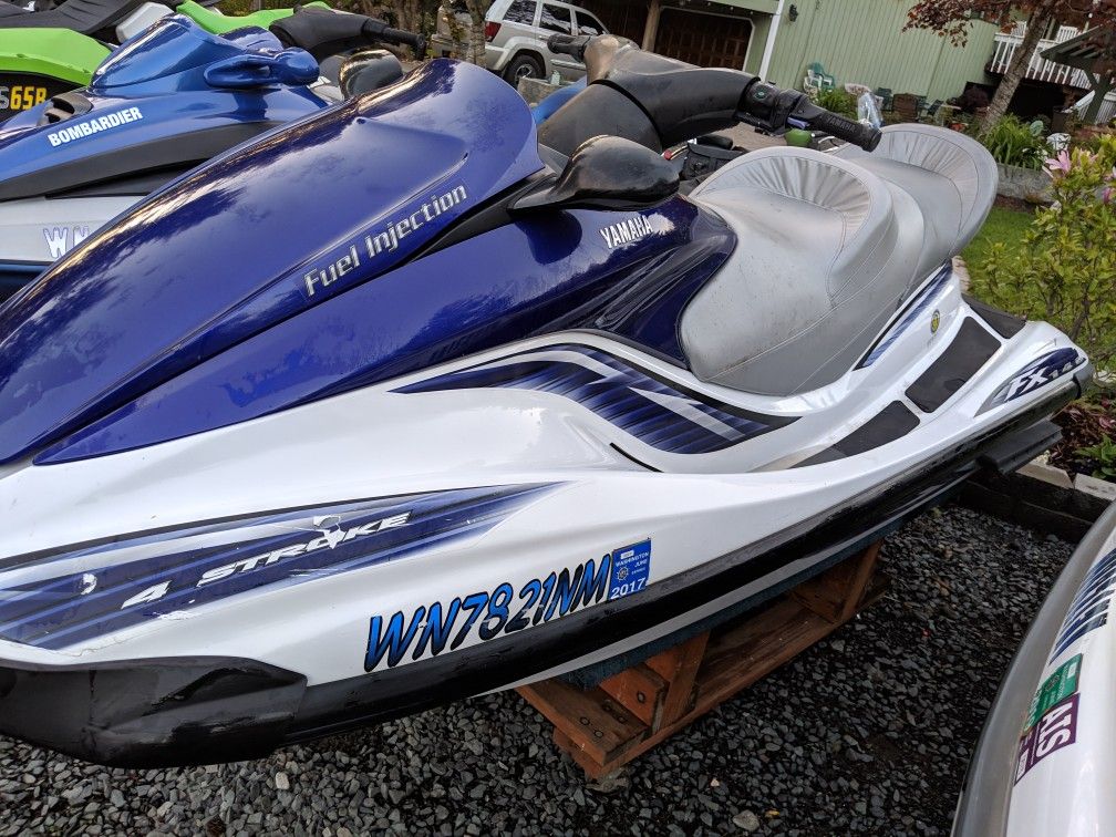 137hrs 2003 Yamaha waverunner fx140. for Sale in Snohomish, WA OfferUp