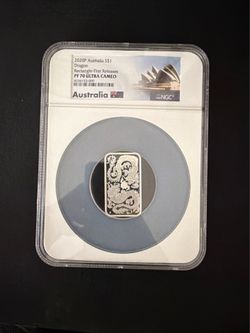 1 Troy oz 999. Fine silver