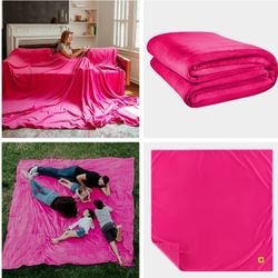 10  X 10 Fuchsia Big Blanket 