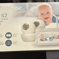 Baby Sense Monitor With Two Cameras Audio 