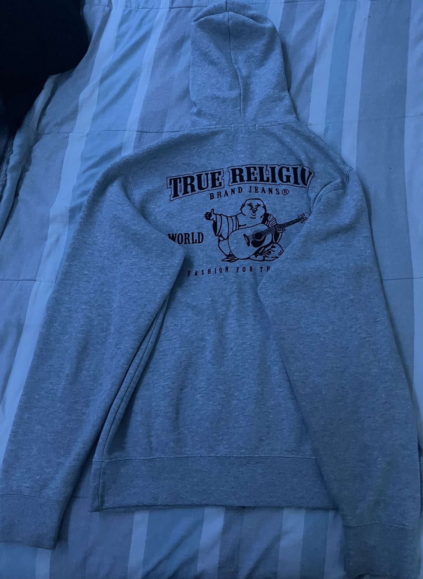True Religion sweater medium and medium puma windebreaker