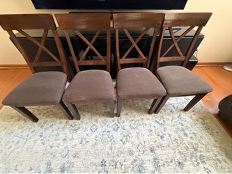 Ashley furniture 4 dining  chairs