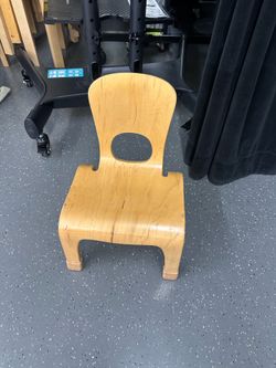 Toddler/ infant wooden chair