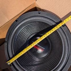 12"  Speakers