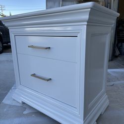 Nightstand solid wood