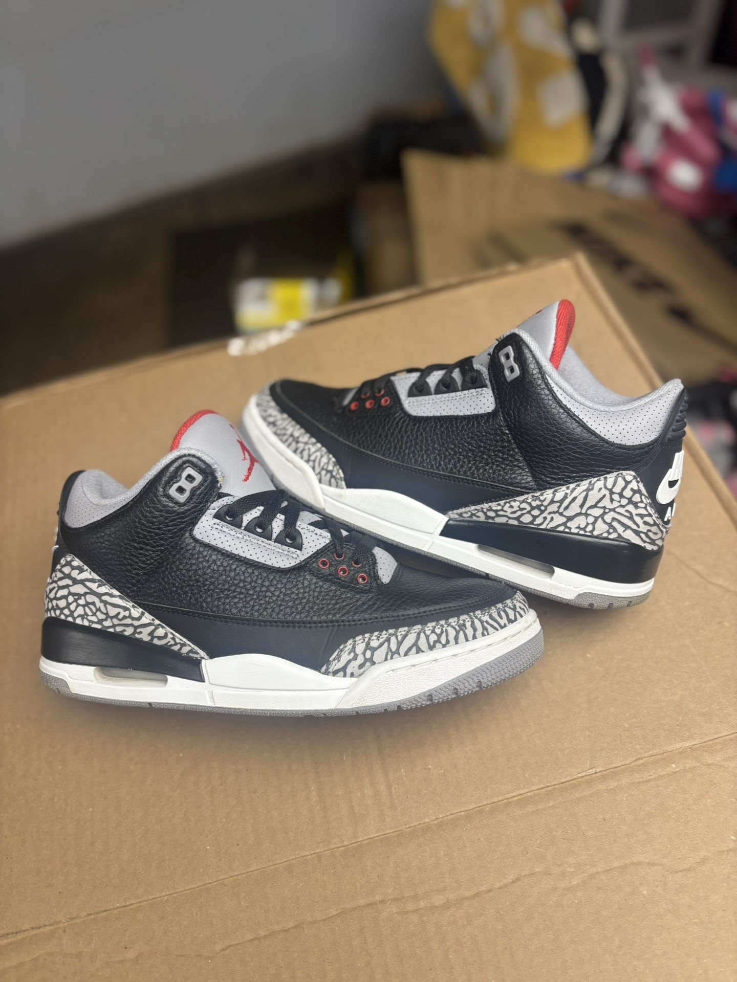 Jordan 3 Black Cement 2018