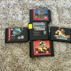 5 Sega Genesis Games 