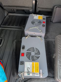 2x full spectrum led grow lighting set