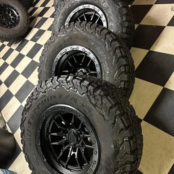 Vendo Rines Nuevos 17x9 De Ancho De 6-139.7 Con Llantas 285/70/R17 Bfgoodrich Para Carros Como Tacomas Chevy Silverado 🇺🇸🚀✅