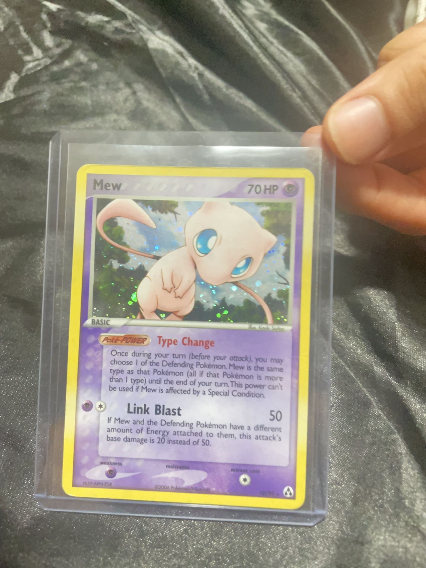 Pokemon Card MEW Holo Vintage!