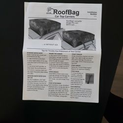 USA Roof Bag 15 cf