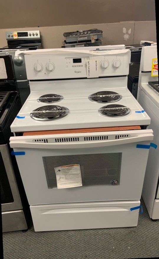 WHIRLPOOL  STOVE NEW WITH WARRANTY ACT FAST WFC310S0EW3