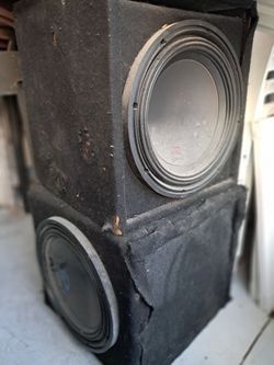 Alpine 15” Subwoofers