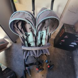 Double Seat Stroller 