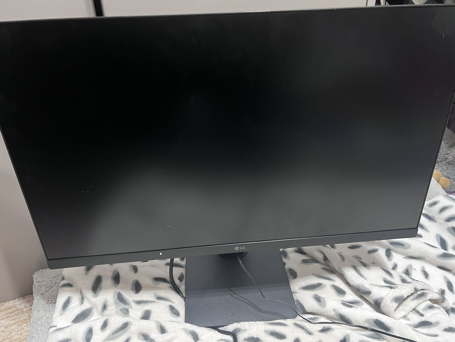 LG-27” IPS LED FHD 75Hz AMD Free Sync Monitor (HDMI, DISPLAYPORT)-Black