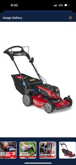 Toro Recycler 22-in 60-volt, Self-Propelled Battery Walk Mower with (1) 8ah Battery Included Item #: 5519954 | Model #: 21469