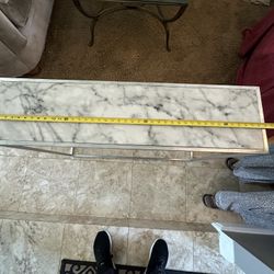 2 Metal Silver Tables $50 For pair