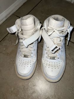 Nike Air Force 1 Mid White Sneakers