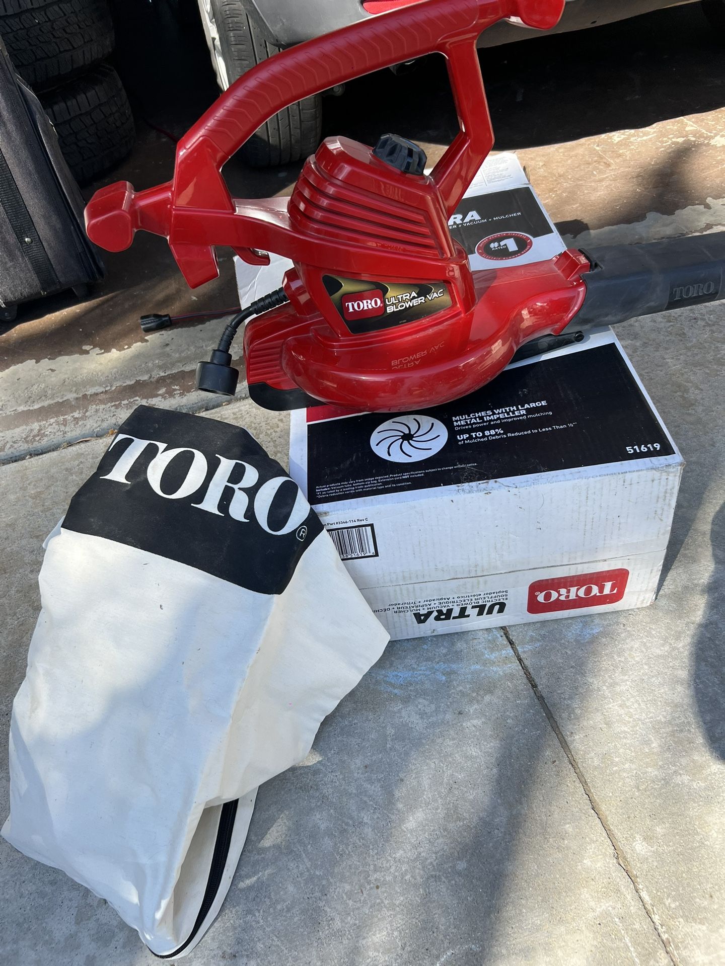 Toro Electric Leaf Blower