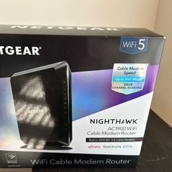 Net gear Night Hawk WiFi Cable Modem Router-C7000