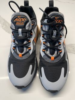 Nike Air Max 270 React Winter -Wolf Grey Total Orange