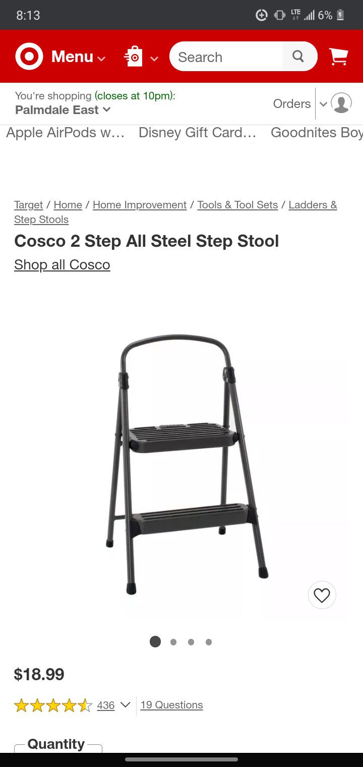 Step Stool For Us Shorter People