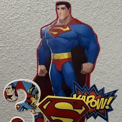 Superman Party Centerpieces