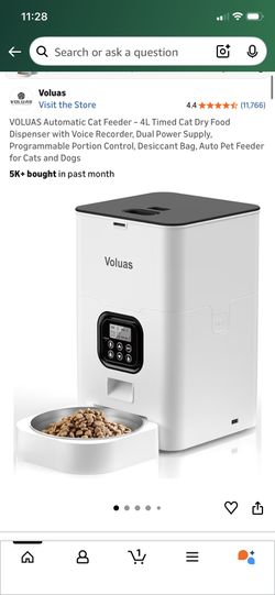 Automatic Pet Feeder W/voice Recording