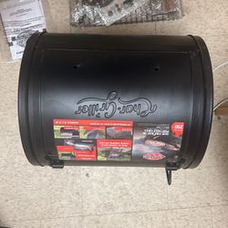 Portable Charcoal Grill and Side Fire Box 