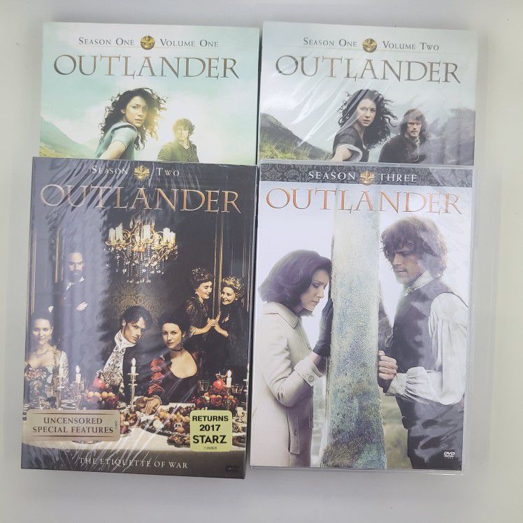Outlander Seasons 1-3 DVDs