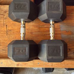 70lb Dumbbells- Pair 